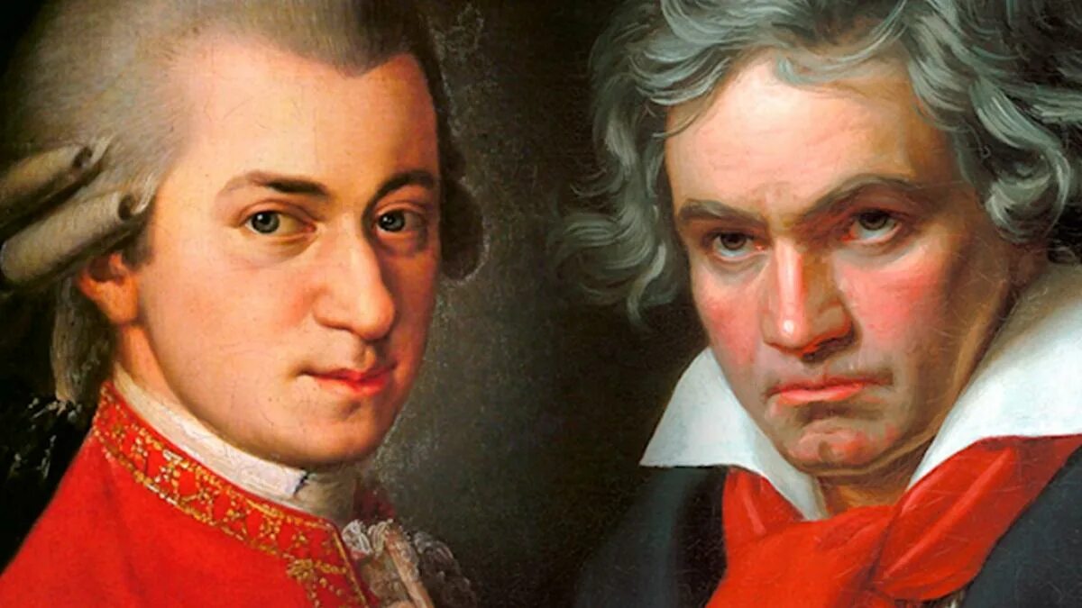 Моцарт и бетховен слушать. Бах. Моцарт. Бетховен. Бах Моцарт Бетховен портрет. Гайдн Моцарт Бетховен.