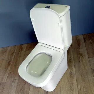 Унитаз напольный teymi aina безободковый сиденье микролифт