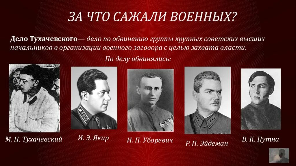 Против кого были репрессии. Дело Тухачевского 1937-1938 гг. Дело Тухачевского 1937. 1938 Дело Тухачевского.