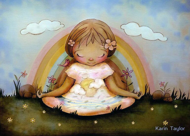 Душевные иллюстрации. Спокойствие иллюстрация. Внутренний ребенок медитация. Иллюстрации счастье.