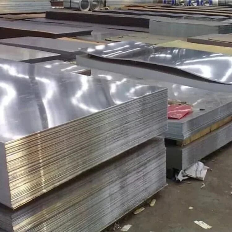 Лист оцинкованный 0,4х1250х2000 мм. 5 м2. Жесть листовая. Металлический лист. Жестяной лист.