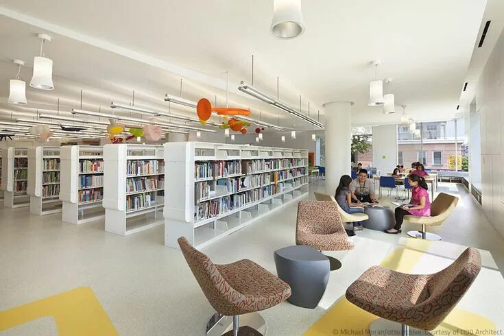 Ranford Primary School - Library Furniture DVA Fabrications Library furniture, L