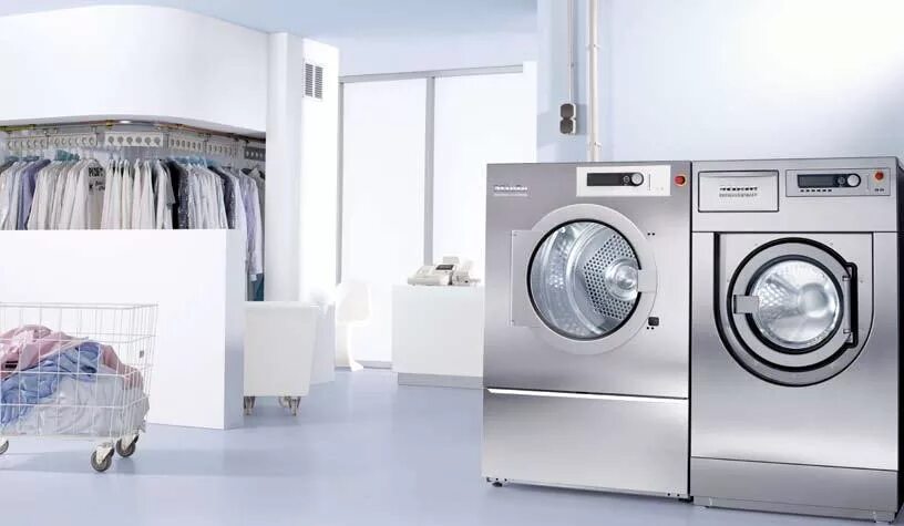 Мили бытовая техника ремонт. Miele pw6131. Miele прачечное оборудование. Постирочная Miele. Промышленная стиральная машина Miele.
