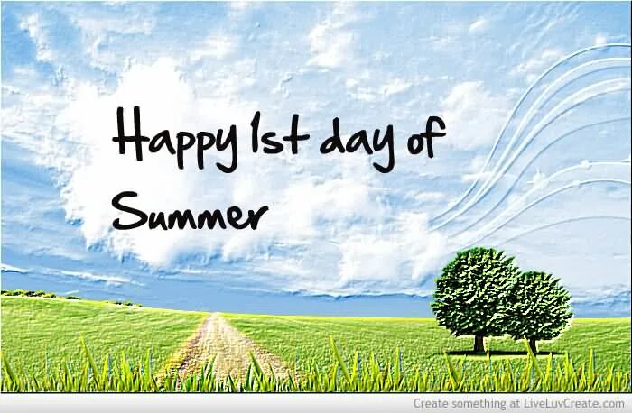 First june. Happy Summer Day. 1 Day Summer. Happy first Summer Day открытки. 1st Day of Summer.