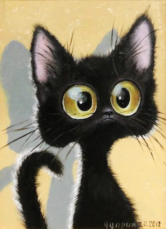 Кот иллюстрация. Мультяшный кот. черный кот иллюстрация. котики с большими глазами мультяшные. мультяшный кот с большими глазами.