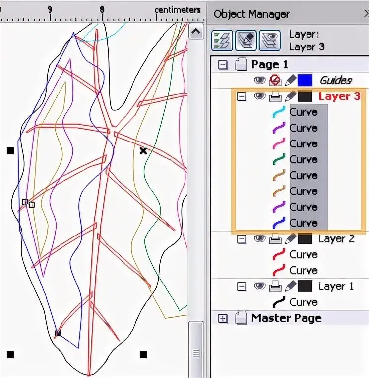 Object Manager в coreldraw. Как открыть в сёрфере object Manager. Как открыть Обджект менеджер в серфере. Layering Master. Master curve