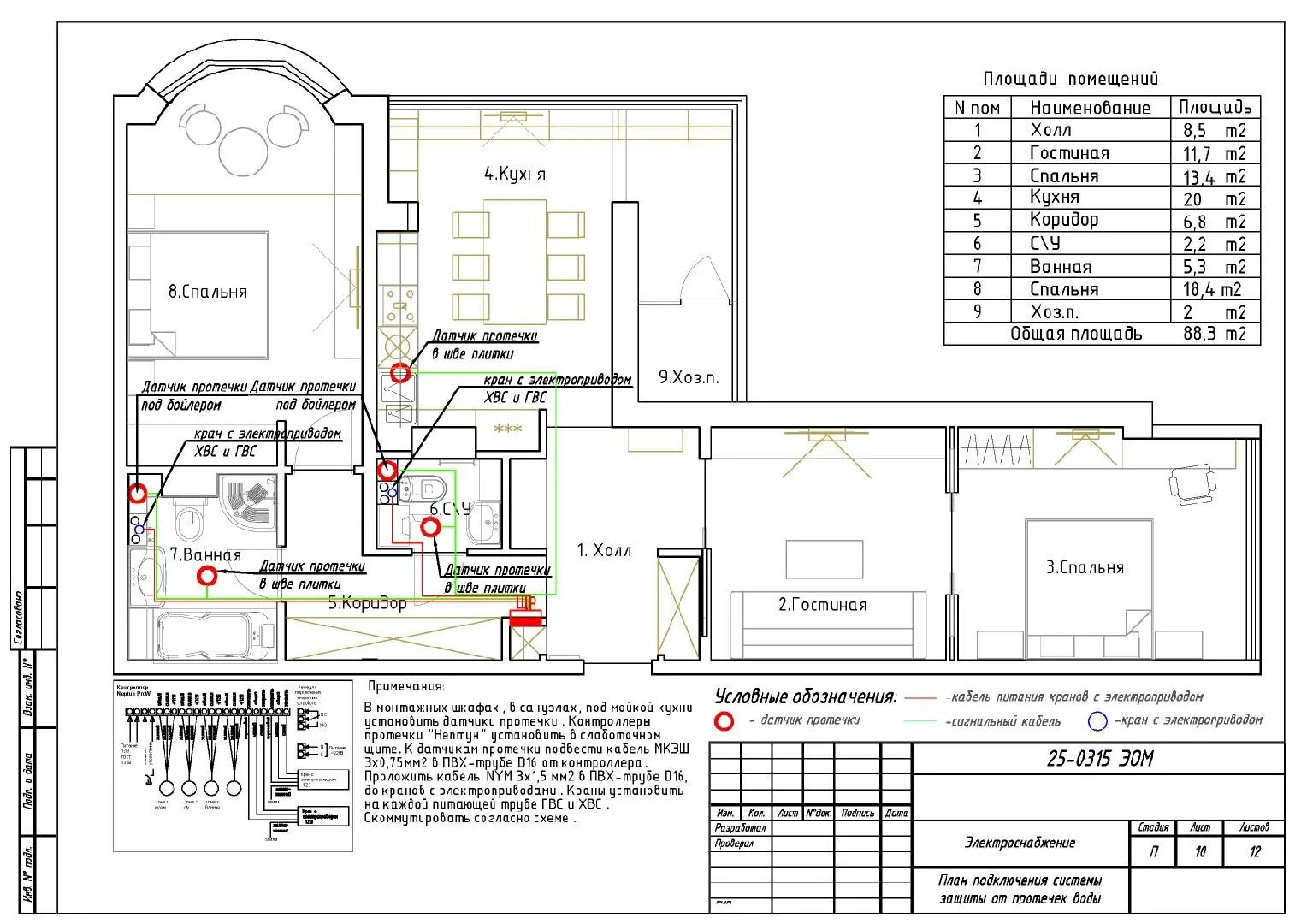 Датчик протечки воды обозначение на плане. Схема электроснабжения офисного помещения. Исполнительная схема электроснабжения квартиры. Монтаж электроснабжение чертёж. Электроснабжение жилого помещения