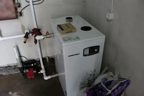 Обвязка напольного котла