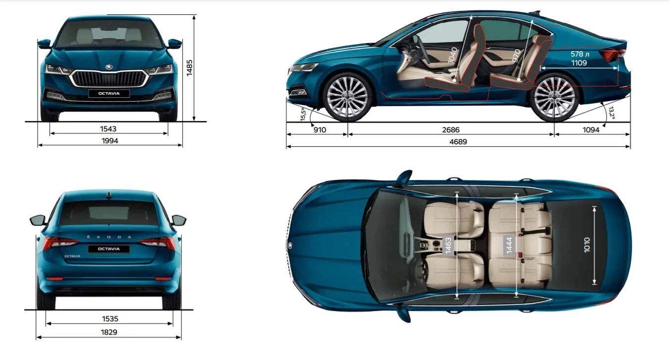 Skoda octavia габаритные размеры. Skoda Octavia 2021 габариты. Ширина салона Octavia a8. Octavia 2021 габариты. Skoda Octavia a8 габариты.