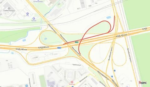 Петербургское шоссе перекрытие