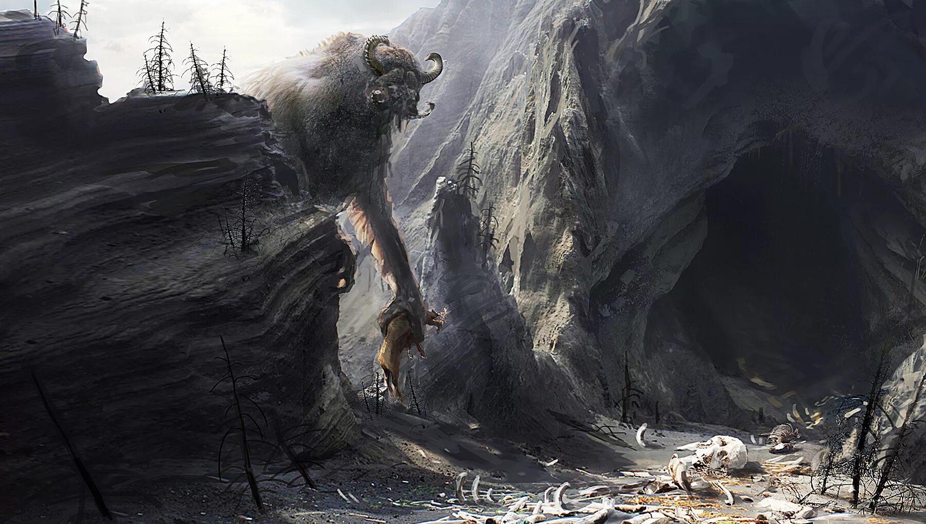 пещера чудовищ