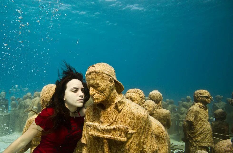 Cancun underwater museum