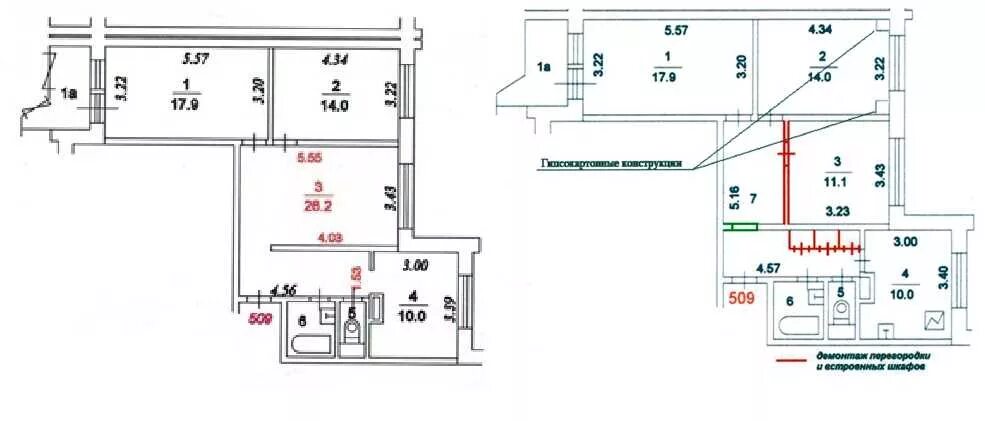 Перепланировка квартиры изменения с 1 апреля. Несущие стены в 4 комнатной хрущевке. Перепланировка квартиры Ленинский 62/1. Из 3 сделать 4 комнатную.