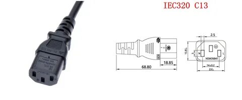 Тип iec 320 c13