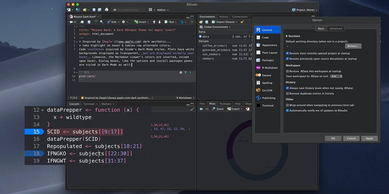 Dark start. GITHUB Dark Mode. Ide Dark Theme. Скрипт Dark Mode GITHUB. Eric ide темная тема.