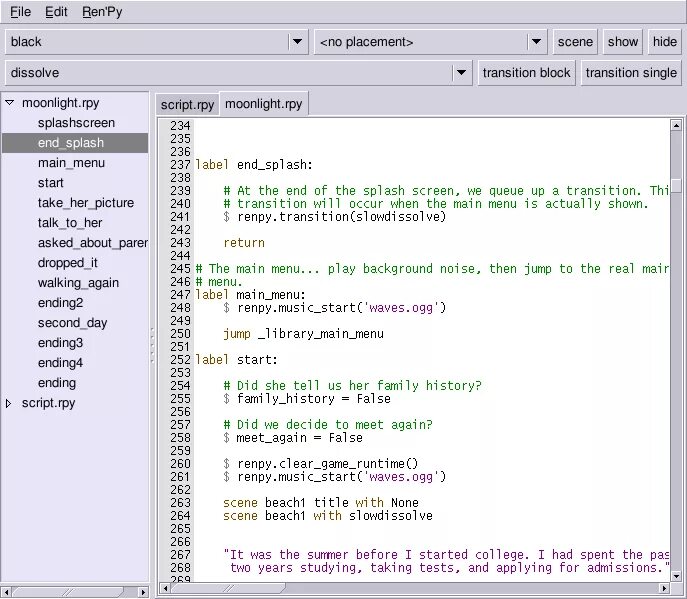 Script rpy. Renpy среда разработки. Renpy главное меню. Renpy команды. Renpy Интерфейс.