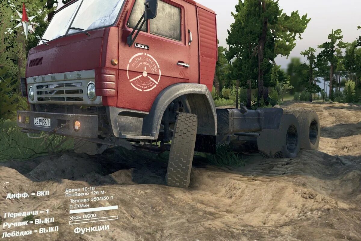 КАМАЗ 5410 В грязи. Грязный КАМАЗ 5410. КАМАЗ 43108 SPINTIRES. КАМАЗ 5410 стим. Игры камазы новые