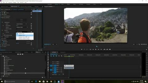 Как стабилизировать видео adobe premiere