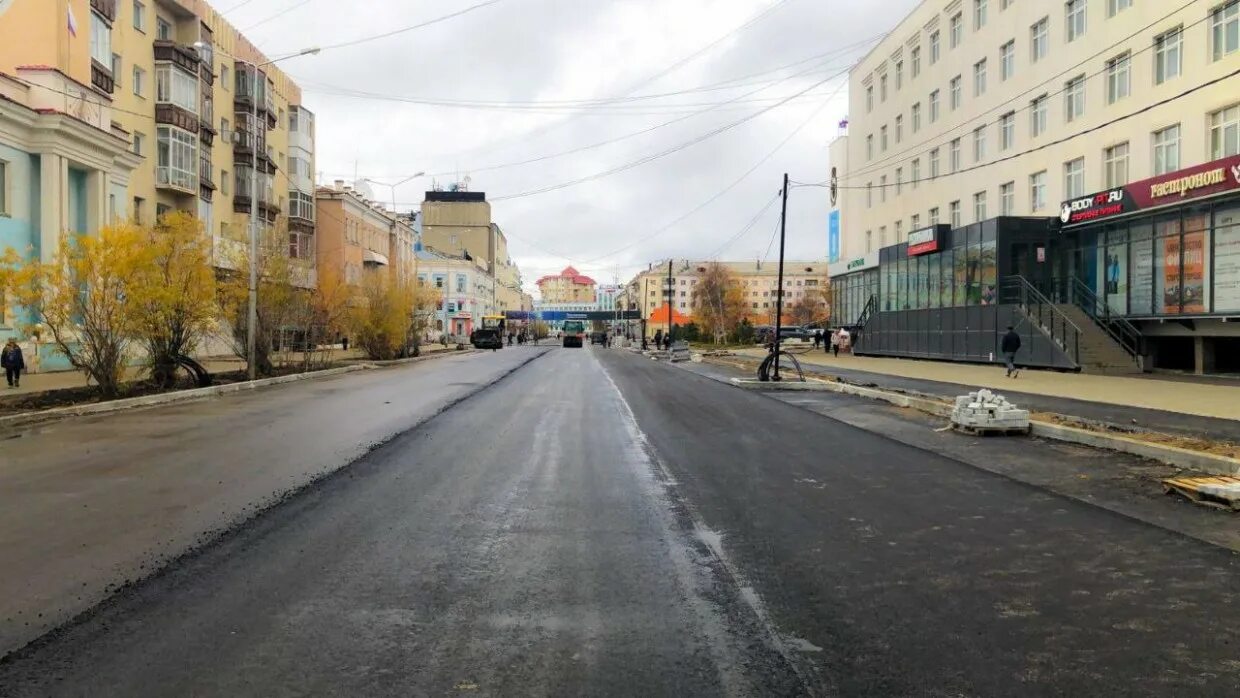 Проспект Ленина в Якутске заасфальтируют к 16 сентября АиФ Якутия
