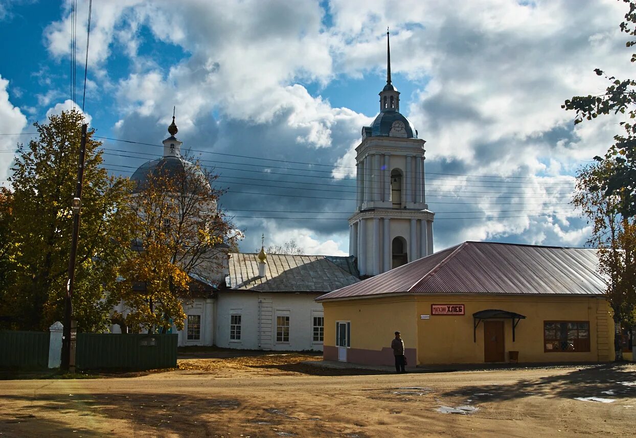 Ветлуга нижегородская новости. Троицкая Церковь Ветлуга. Церковь Святой Троицы Ветлуга.