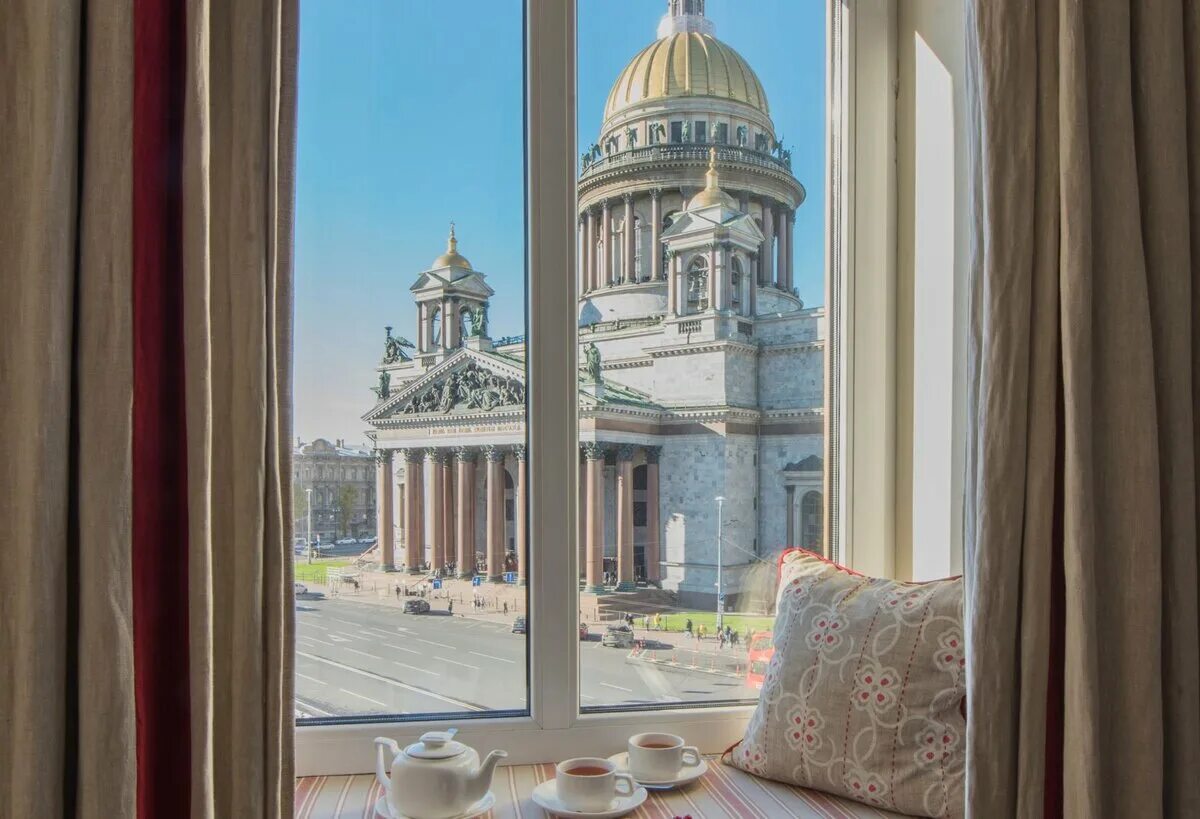 Отели питера с видом. Гостиницы Англетер Санкт-Петербург малая морская.