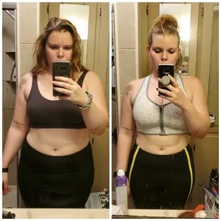 Progress Pics of 36 lbs Weight Loss 5 foot 6 Female 216 lbs to 180 lbs.