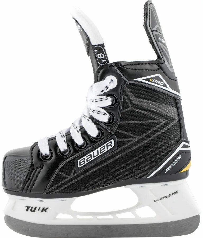 Bauer pro купить. Коньки Bauer Supreme Pro. Коньки Бауэр Суприм Pro. Коньки Бауэр Суприм про33.5. Коньки Bauer Supreme Pro детские.