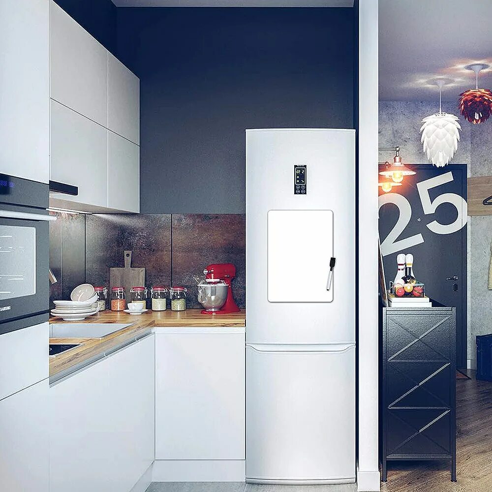 Встраиваемая техника для кухни. Кухня с отдельно стоящим холодильником. Отдельностоящий холодильник в интерьере. Кухня с отдельно стоящим холодильником. Холодильник maunfeld mff177nfsb.