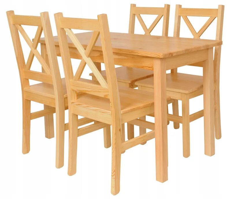 Стулья для кухни комплект 4. Набор мебели 5 предметов f0829 стол 100x100см 4 стула. Стол и стулья из сосны. Кухонный набор стол и стулья. Кухонный стол из сосны.