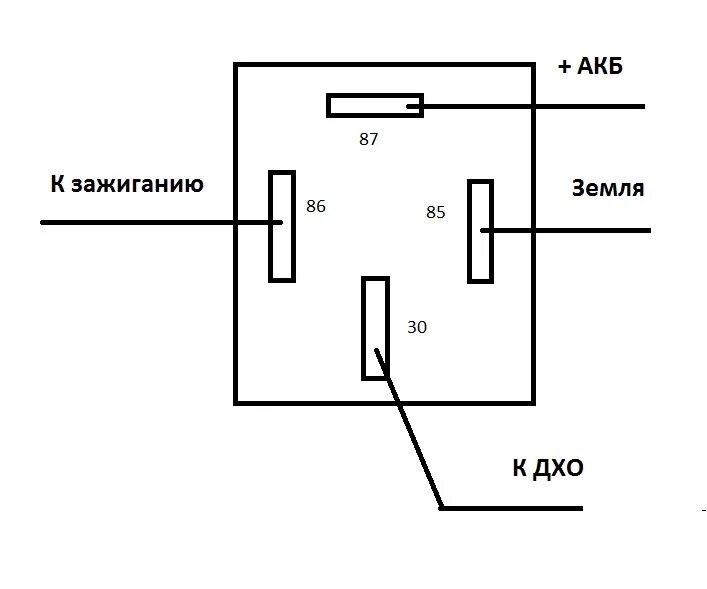 ДХО (через 5 контактное реле) - Chery Amulet, 1,6 л, 2007 года аксессуары DRIVE2