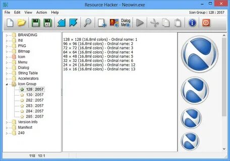 Version resource