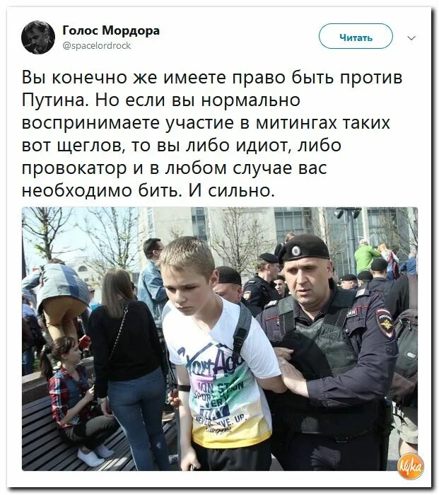 Участие в митингах пример