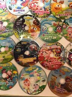 Смешарики все все все dvd диски 2018
