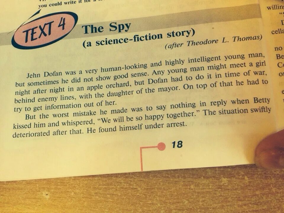Stories перевод. Перевести текст a Bad mistake. Перевод текста the Spy a Science-Fiction story 8 класс английский. Перевод текста the Spy 8 класс.