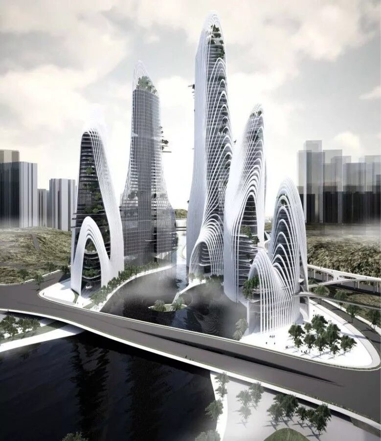 Город Shan Shui, Китай. Город Шан-суи. Mad Architects “город Шан суи”. Город будущего Китай Shanshui. Как узнать как будет выглядеть будущий