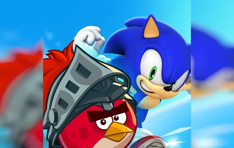 Sonic birds. Angry Birds сега. Sega x Rovio. Сега и Ровио игры. Еж против птицы.