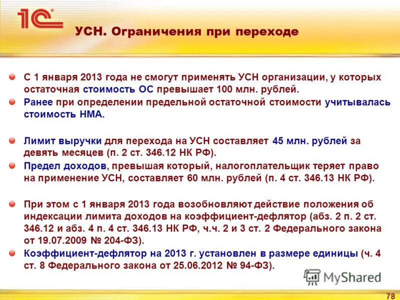 Лимит дохода ооо. УСН ограничения. Ограничение для упрощенки. Лимиты по УСН. Ограничения для перехода на УСН.