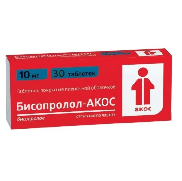 Бисопролол АКОС. Бисопролол АКОС 10. АКОС таблетки. «Рафарма» «бисопролол, таблетки, 10 шт. Купить бисопролол 10