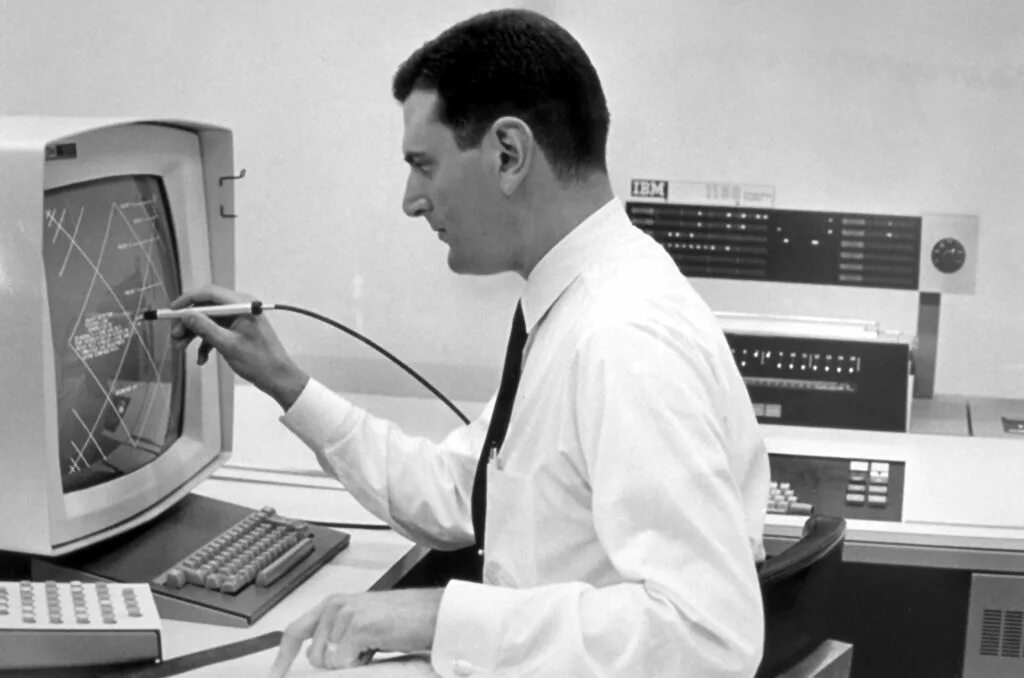 IBM 2250. Монитор для компьютеров - IBM 2250. Первый монитор для компьютеров - IBM 2250. Терминал IBM 2250. Создание ibm