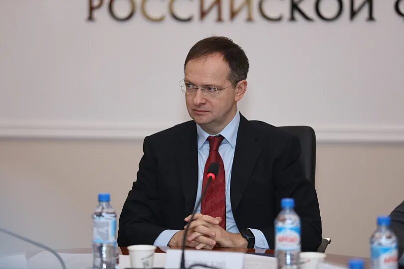 Министр значение. Мединский экс министр.