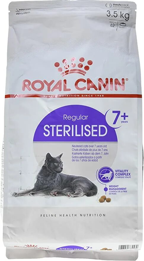 Royal canin sterilized. Корм Royal Canin Sterilised. Royal Canin Sterilised 7+ 3.5. Sterilised Роял Канин +7. Роял Канин для стерилизованных котов.