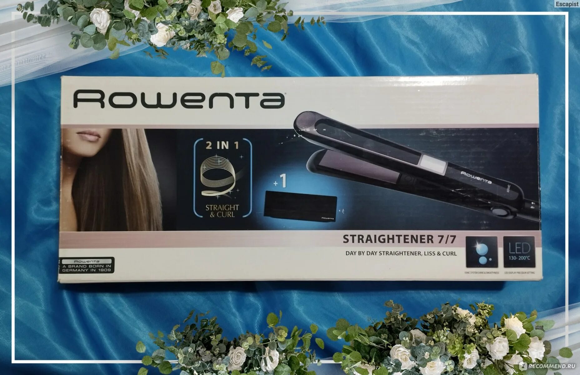 Rowenta liss curl. Выпрямитель для волос Ровента. Выпрямитель для волос Rowenta Liss Curl. Утюжок Ровента с ионизацией Liss Curl. Выпрямитель для волос Rowenta Rowenta sf6220d0 ,черный.