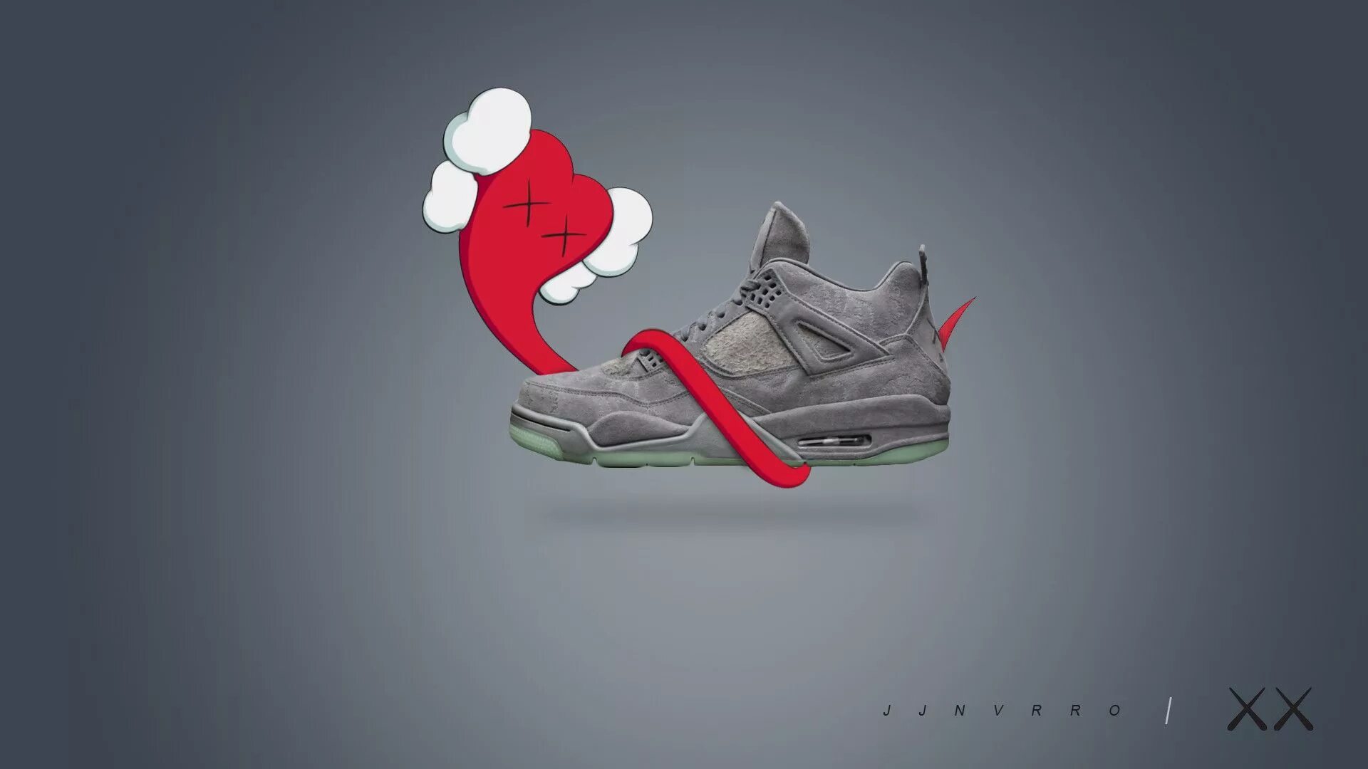Jordan 4 KAWS. Nike Air Jordan 4 KAWS. Nike Air Jordan 4 x KAWS.
