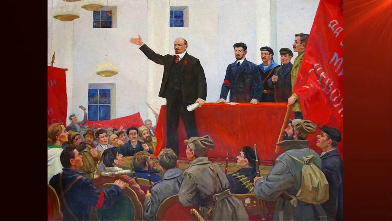 Ленин оратор. Обращение правительства к народу