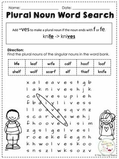 Plural words