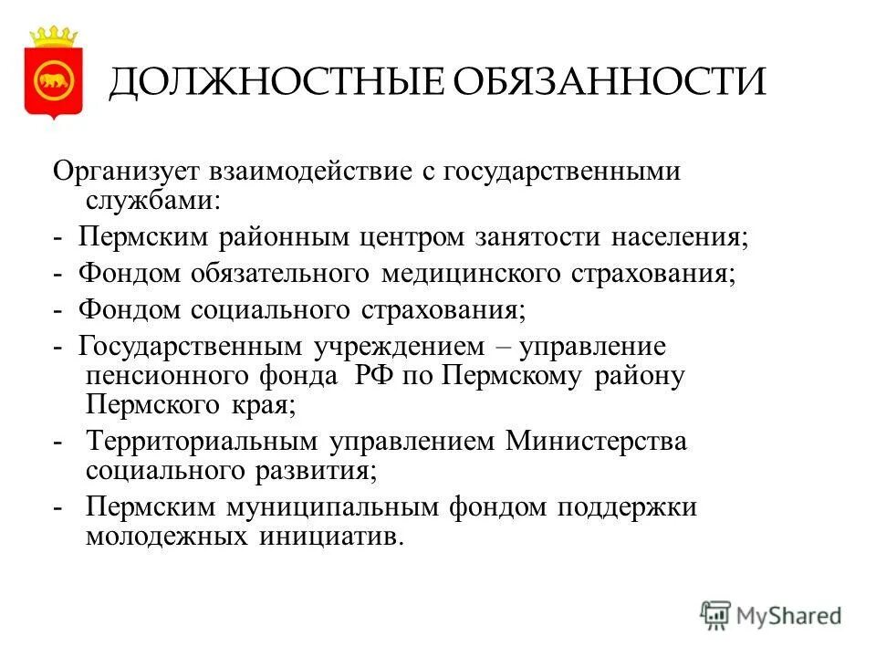 муниципальная служба пермь