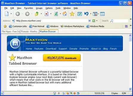 Maxthon browser