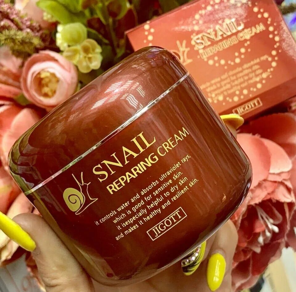 Snail repairing cream с улиткой