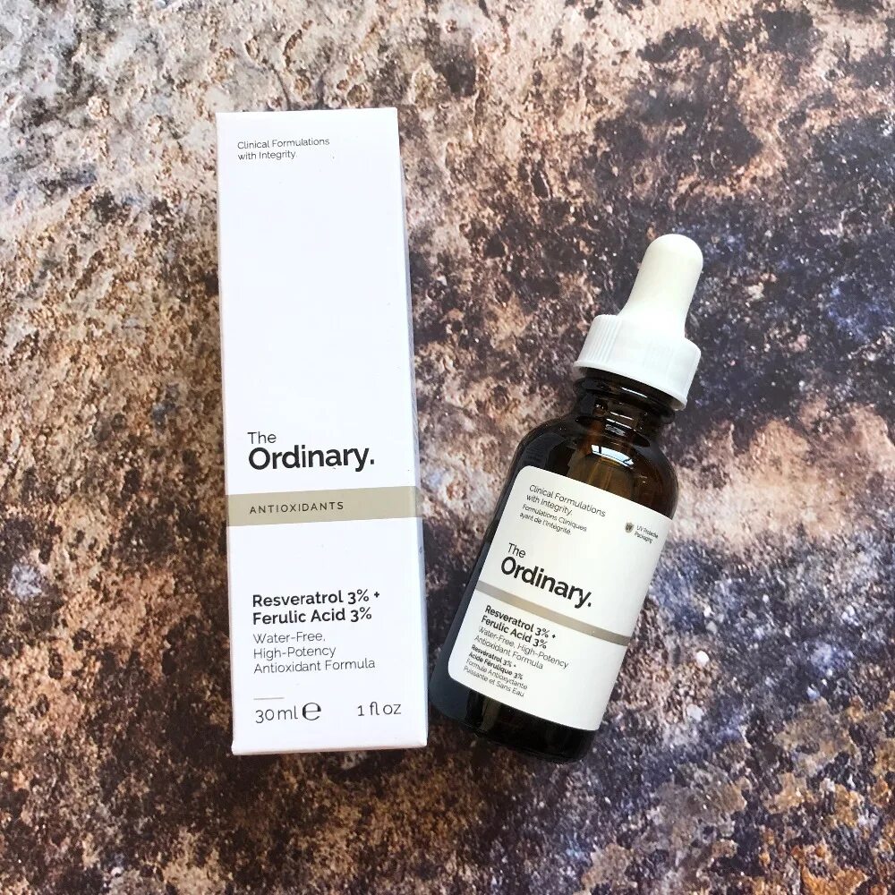 Феруловой кислотой купить. Феруловая кислота сыворотка Ординари. Resveratrol 3% + Ferulic acid 3%. Гель с феруловой кислотой. The ordinary Resveratrol Serum 3% + Ferulic acid 3%.