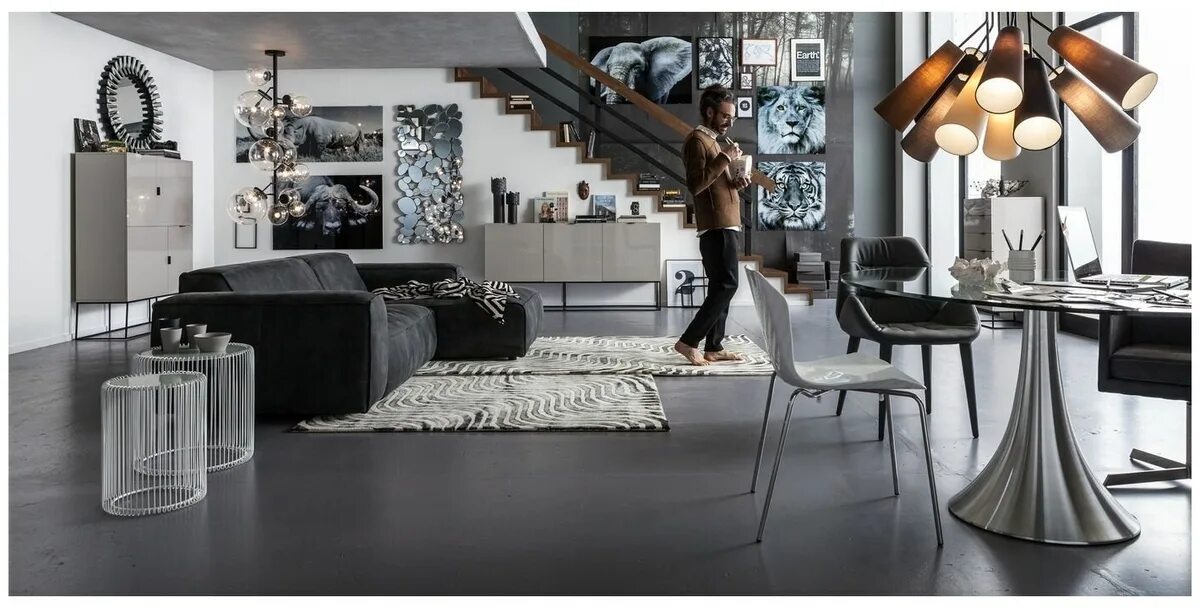 черно серебристый интерьер. серебристые детали интерьера. новогодний интерьер в сером цвете. комната в серебристых тонах. серебро в интерьере гостиной.